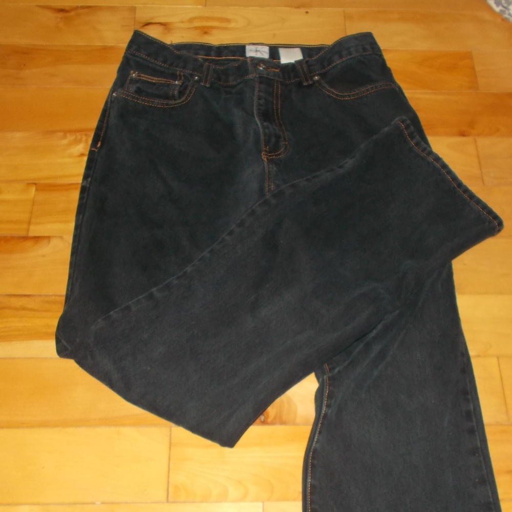 Calvin Klein Jeans Boot Cut Black Overdye